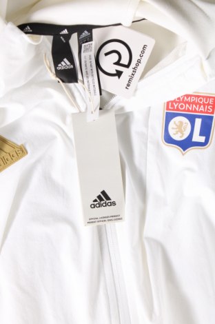 Herrenjacke Adidas, Größe L, Farbe Weiß, Preis 116,37 €
