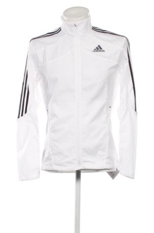 Herrenjacke Adidas, Größe S, Farbe Weiß, Preis 33,37 €