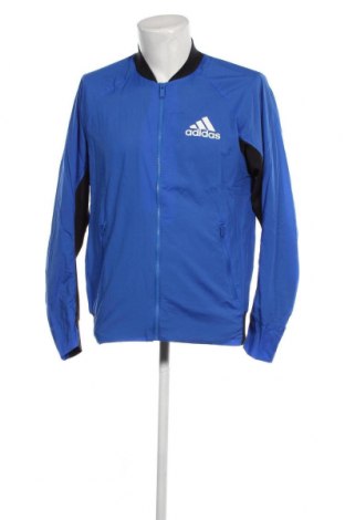 Ανδρικό μπουφάν Adidas, Μέγεθος M, Χρώμα Μπλέ, Τιμή 36,63 €