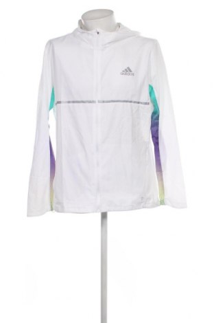 Ανδρικό μπουφάν Adidas, Μέγεθος L, Χρώμα Λευκό, Τιμή 42,06 €