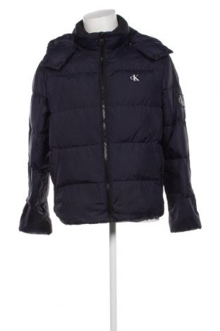 Ανδρικό μπουφάν Calvin Klein Jeans, Μέγεθος L, Χρώμα Μπλέ, Τιμή 149,85 €