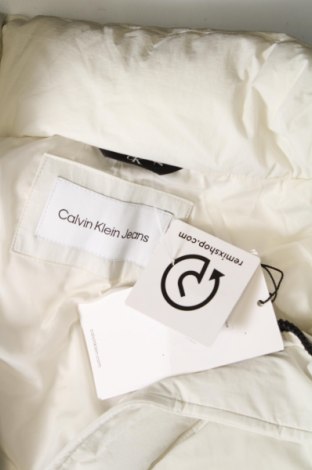 Herrenjacke Calvin Klein Jeans, Größe L, Farbe Weiß, Preis € 176,29