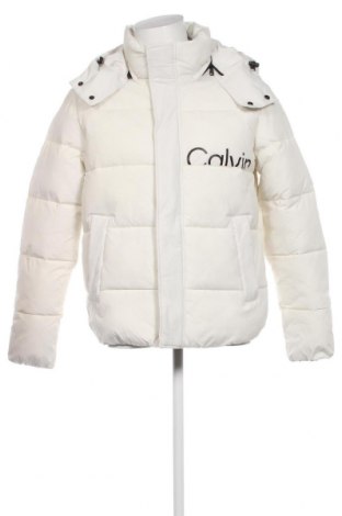 Ανδρικό μπουφάν Calvin Klein Jeans, Μέγεθος L, Χρώμα Λευκό, Τιμή 176,29 €