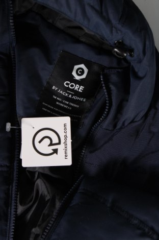 Ανδρικό μπουφάν Core By Jack & Jones, Μέγεθος M, Χρώμα Μπλέ, Τιμή 21,03 €