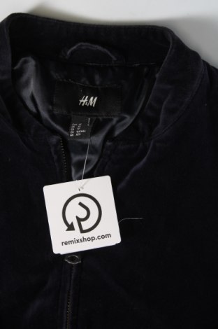Pánska bunda  H&M, Veľkosť XS, Farba Modrá, Cena  6,25 €