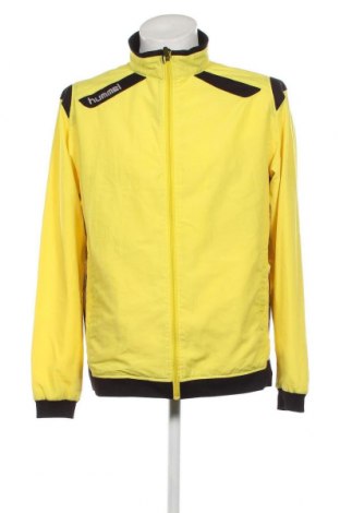 Ανδρικό μπουφάν Hummel, Μέγεθος L, Χρώμα Κίτρινο, Τιμή 11,73 €