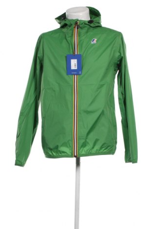 Pánska bunda  K-Way, Veľkosť L, Farba Zelená, Cena  56,47 €