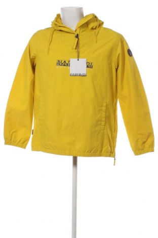 Męska kurtka Napapijri, Rozmiar XL, Kolor Żółty, Cena 530,24 zł