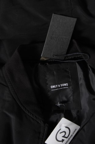 Pánska bunda  ONLY, Veľkosť XL, Farba Čierna, Cena  17,53 €