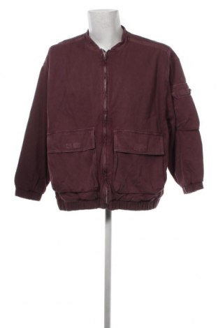 Ανδρικό μπουφάν Pull&Bear, Μέγεθος L, Χρώμα Βιολετί, Τιμή 17,46 €
