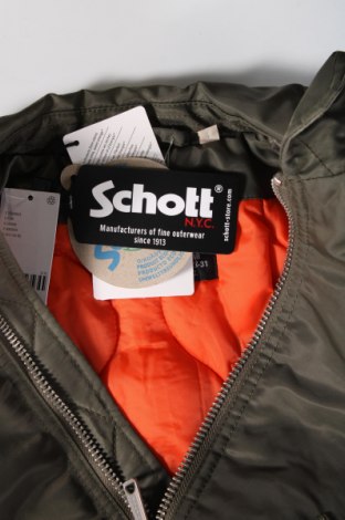 Pánská bunda  Schott, Velikost S, Barva Zelená, Cena  6 072,00 Kč