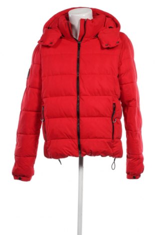 Pánska bunda  Superdry, Veľkosť XL, Farba Červená, Cena  32,18 €