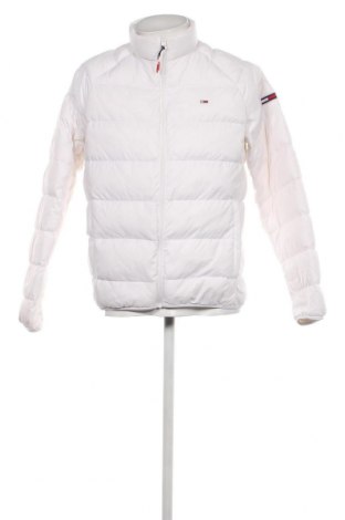 Ανδρικό μπουφάν Tommy Jeans, Μέγεθος L, Χρώμα Λευκό, Τιμή 137,58 €