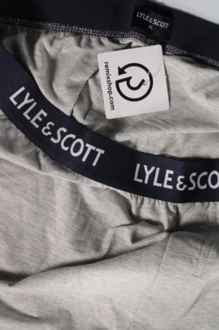 Πιτζάμες Lyle & Scott, Μέγεθος XL, Χρώμα Γκρί, Τιμή 43,30 €