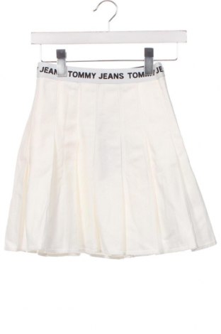 Fustă Tommy Jeans, Mărime XS, Culoare Alb, Preț 150,43 Lei