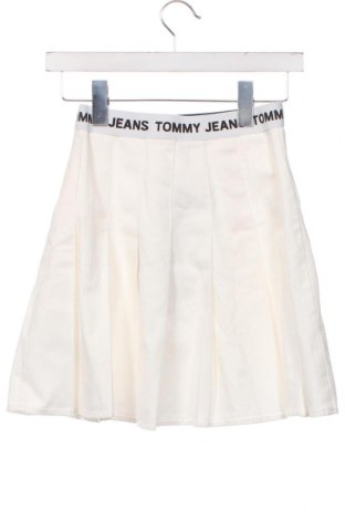 Пола Tommy Jeans, Размер XS, Цвят Бял, Цена 89,76 лв.
