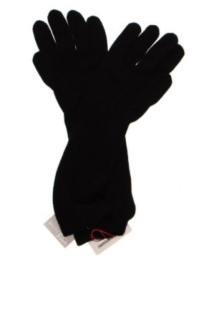 Ръкавици Pinko, Цвят Черен, Цена 70,68 лв.