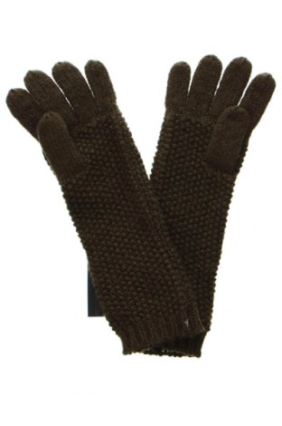 Ръкавици TWINSET, Цвят Зелен, Цена 68,00 лв.