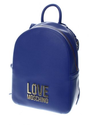 Раница Love Moschino, Цвят Син, Цена 305,00 лв.