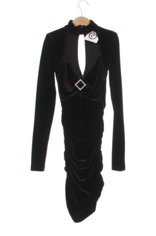 Kleid Bershka, Größe XS, Farbe Schwarz, Preis € 8,90