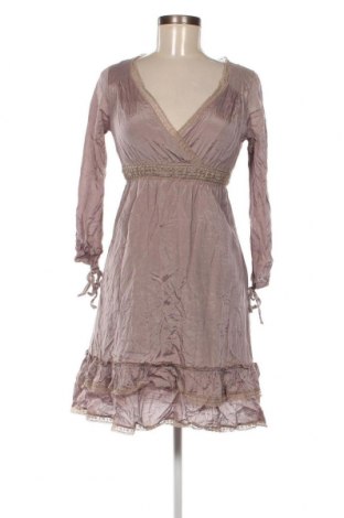 Kleid Cache Cache, Größe S, Farbe Beige, Preis 14,83 €