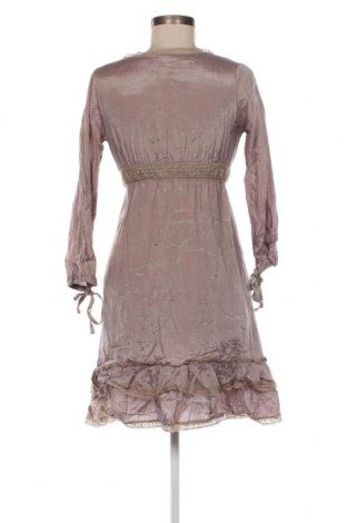Kleid Cache Cache, Größe S, Farbe Beige, Preis 14,83 €