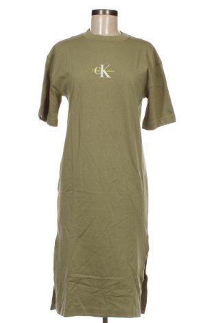Kleid Calvin Klein Jeans, Größe XS, Farbe Grün, Preis 49,79 €