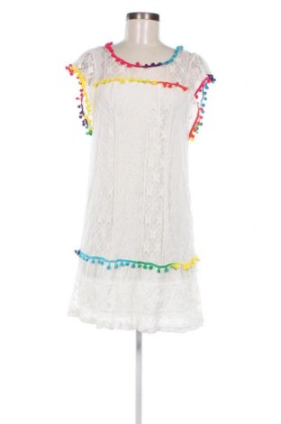 Kleid Ciao Milano, Größe M, Farbe Weiß, Preis € 14,20