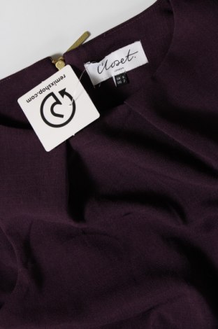 Φόρεμα Closet London, Μέγεθος XS, Χρώμα Βιολετί, Τιμή 36,49 €