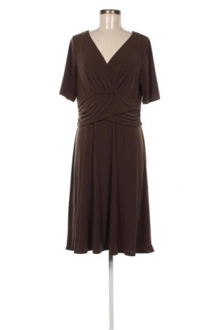 Рокля Dresses Unlimited, Размер L, Цвят Кафяв, Цена 15,66 лв.