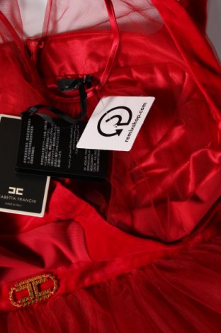 Šaty  Elisabetta Franchi, Veľkosť XS, Farba Červená, Cena  272,68 €
