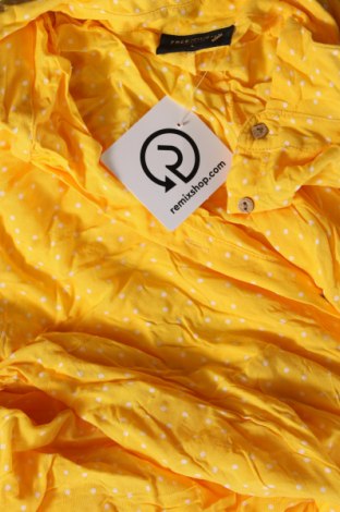 Kleid Free Quent, Größe L, Farbe Gelb, Preis 23,66 €