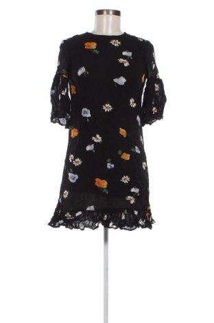 Kleid Ganni, Größe XS, Farbe Schwarz, Preis 38,83 €