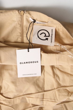 Kleid Glamorous, Größe XL, Farbe Beige, Preis 21,03 €