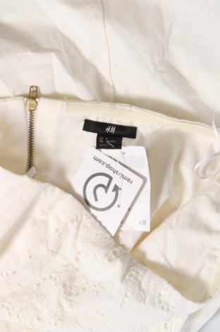 Kleid H&M, Größe S, Farbe Ecru, Preis 9,71 €