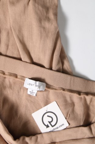 Šaty  Lost Ink, Veľkosť M, Farba Béžová, Cena  3,66 €