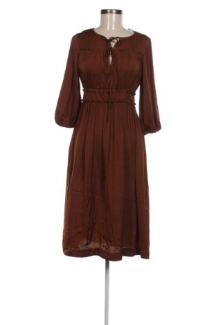 Kleid Maison Scotch, Größe XS, Farbe Braun, Preis 133,51 €