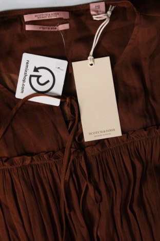 Kleid Maison Scotch, Größe L, Farbe Braun, Preis 45,39 €