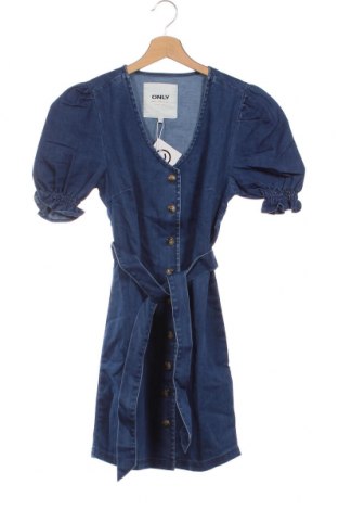 Kleid ONLY, Größe XXS, Farbe Blau, Preis 10,47 €