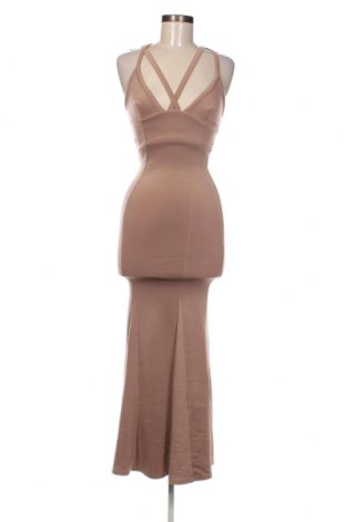 Kleid Rebecca Stella, Größe XS, Farbe Beige, Preis 22,27 €