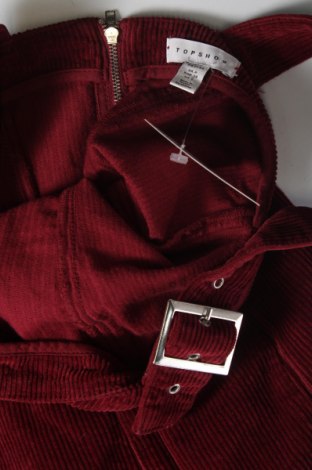 Kleid Topshop, Größe XS, Farbe Rot, Preis 17,44 €