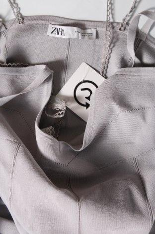 Kleid Zara, Größe M, Farbe Grau, Preis 11,66 €