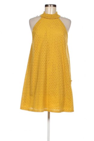 Рокля Zara, Размер XS, Цвят Жълт, Цена 39,15 лв.