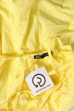 Рокля Zara, Размер S, Цвят Жълт, Цена 20,00 лв.