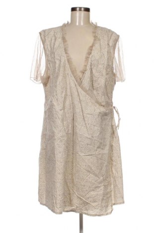 Φόρεμα Zizzi, Μέγεθος L, Χρώμα  Μπέζ, Τιμή 13,42 €