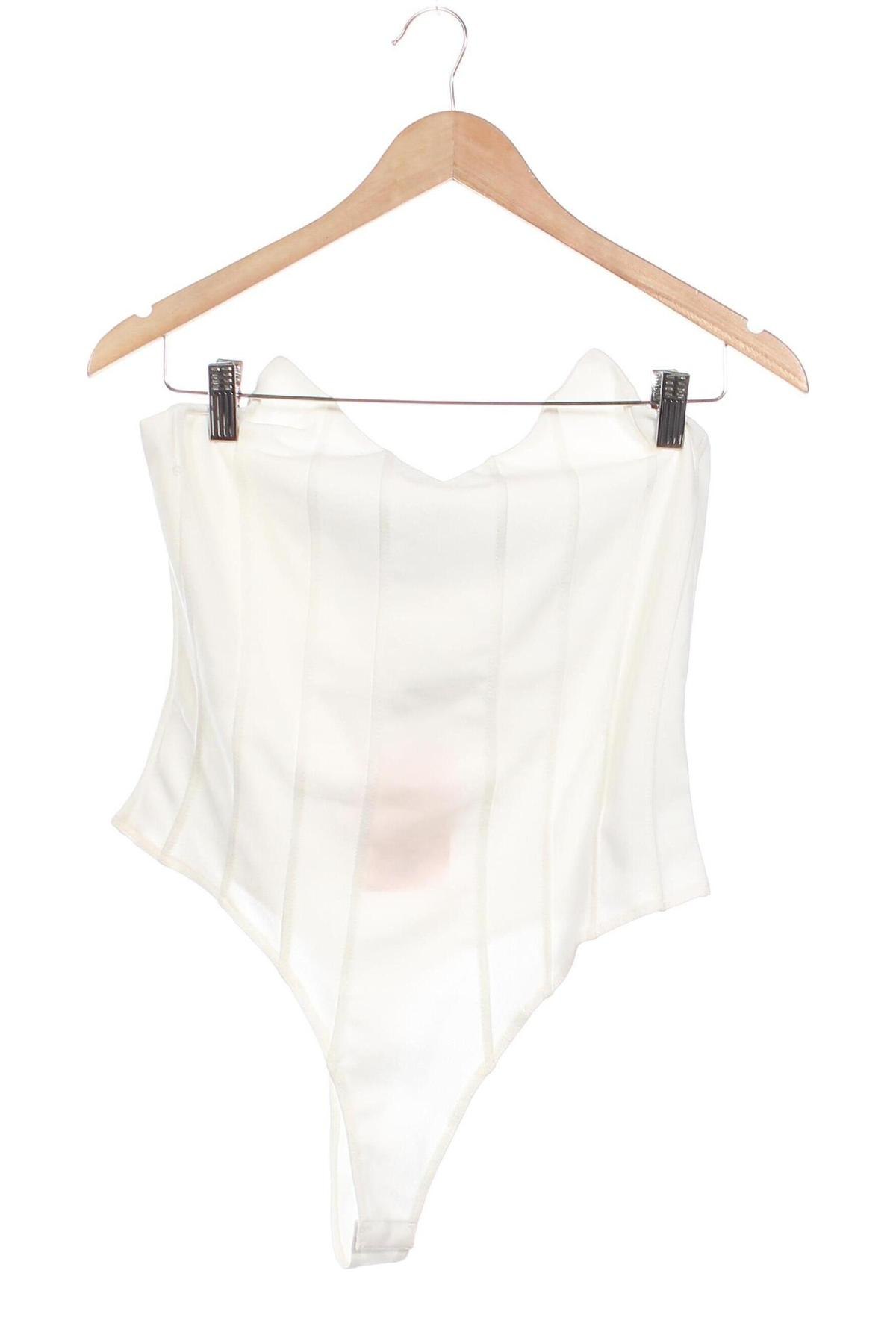 Bodysuit Missguided, Μέγεθος L, Χρώμα Λευκό, Τιμή 5,20 €