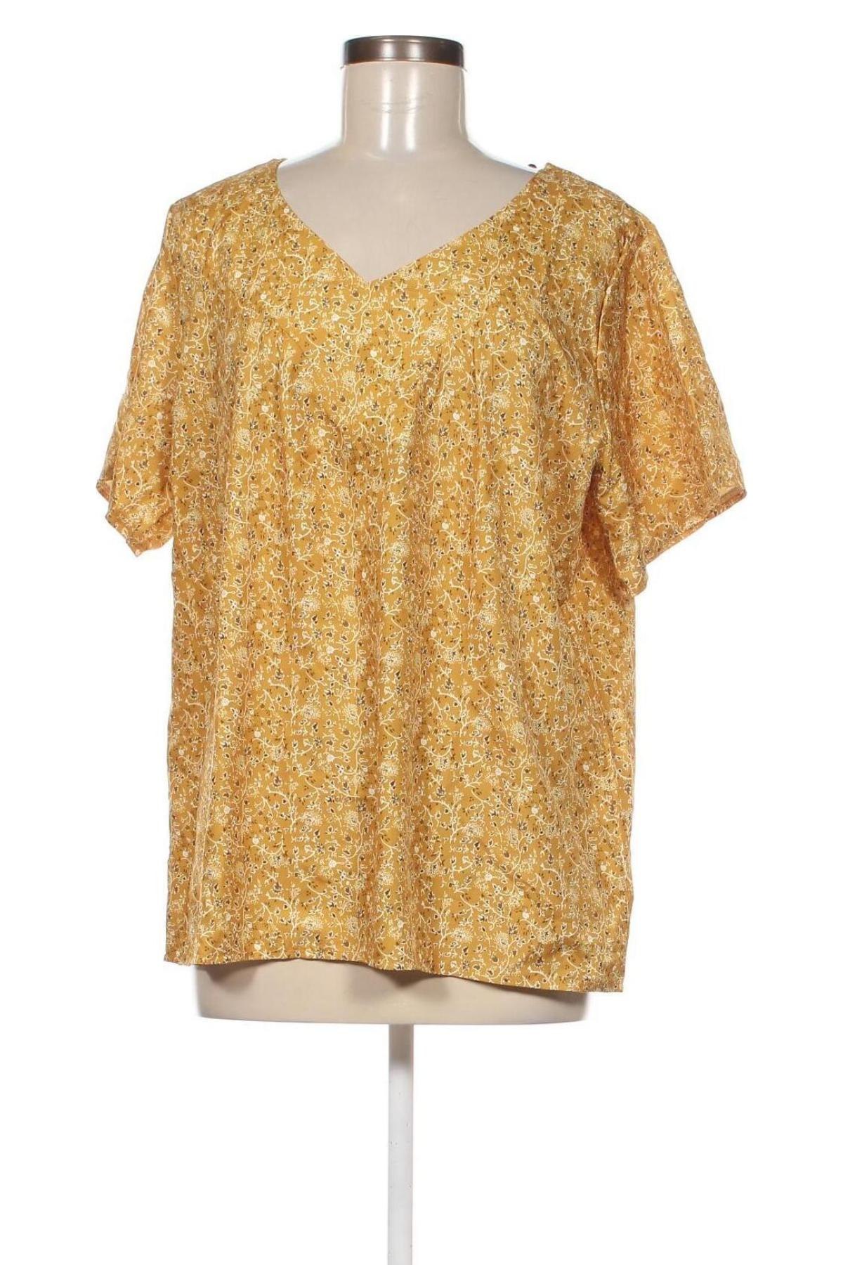 Дамска блуза, Размер L, Цвят Жълт, Цена 5,13 лв.