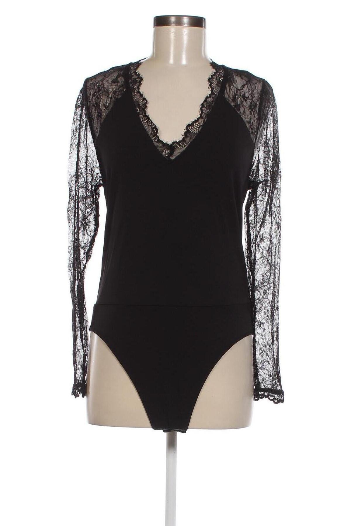 Γυναικεία μπλούζα-Κορμάκι About You, Μέγεθος XL, Χρώμα Μαύρο, Τιμή 6,60 €