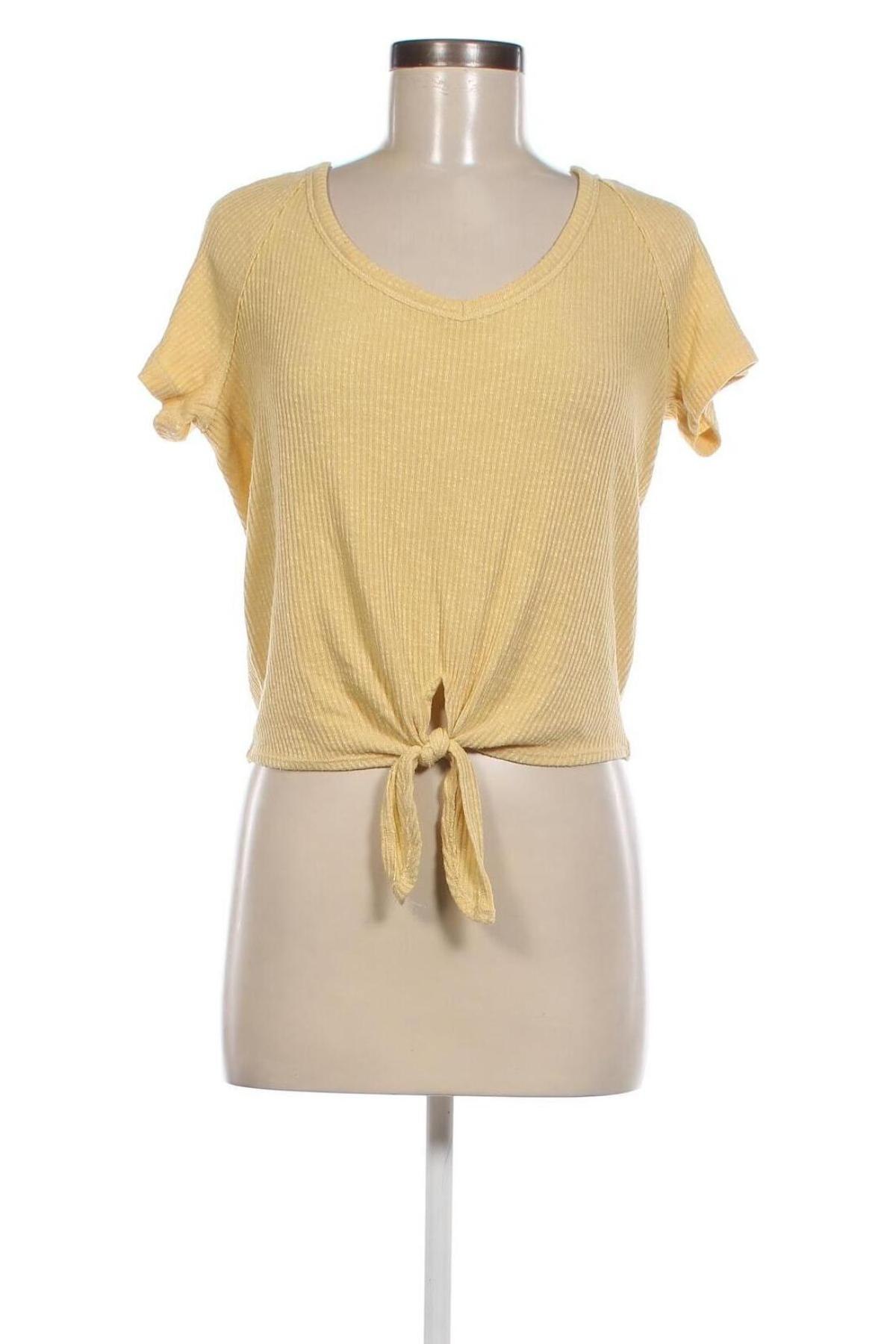 Damen Shirt Abercrombie & Fitch, Größe M, Farbe Gelb, Preis € 9,46