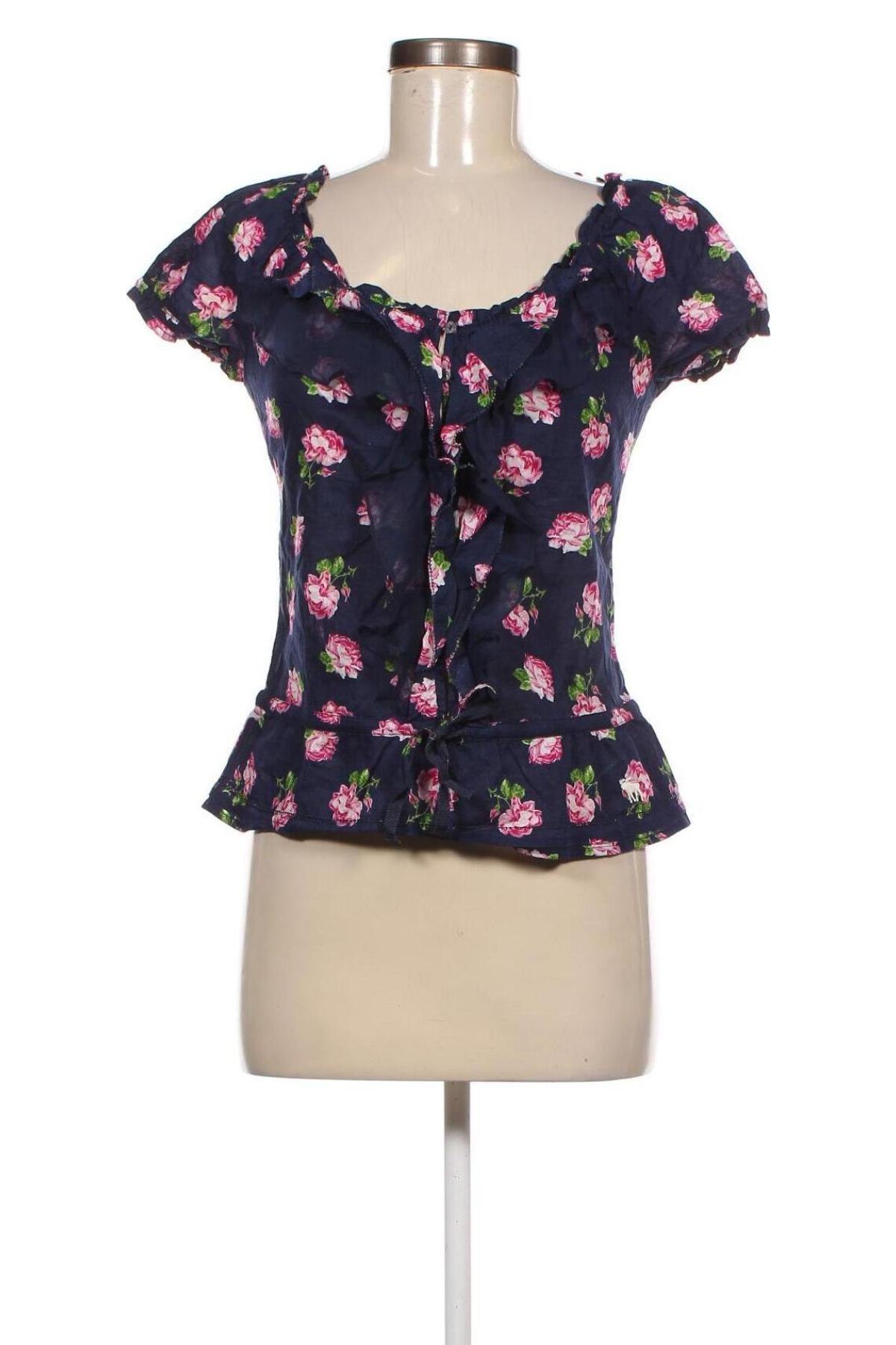 Γυναικεία μπλούζα Abercrombie & Fitch, Μέγεθος XS, Χρώμα Πολύχρωμο, Τιμή 8,83 €